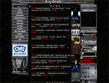 Tablet Screenshot of heavy-metal.de